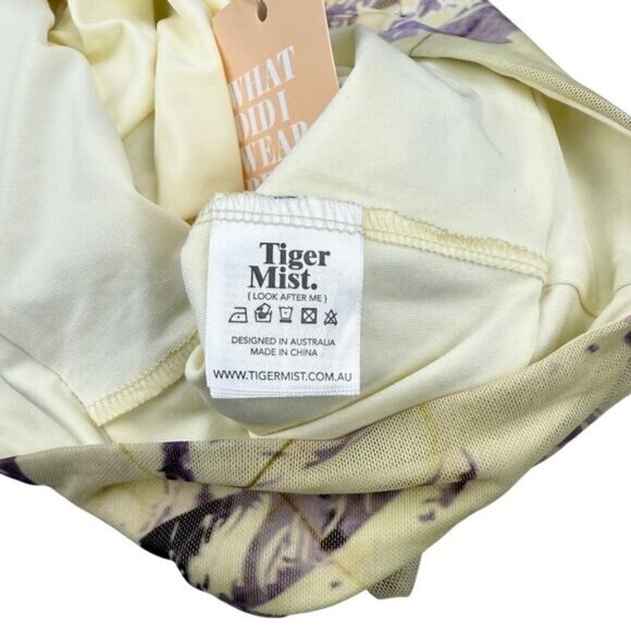NWT TIGER MIST Esme Floral Mesh Mini Skort Sz Small - Picture 4 of 7
